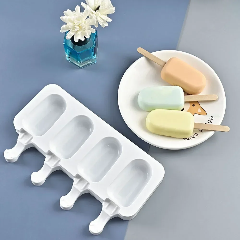 Molde de silicona para hielo - Bandeja cubitos paletas pesca verano - imagen 4