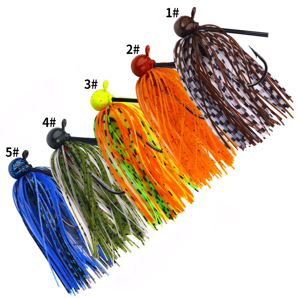 Buzzbait con faldón de goma – Señuelo artificial para lucio - imagen 5