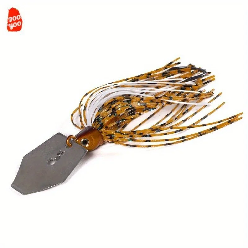 Chatterbait sin malezas con lentejuelas giratorias - imagen 3