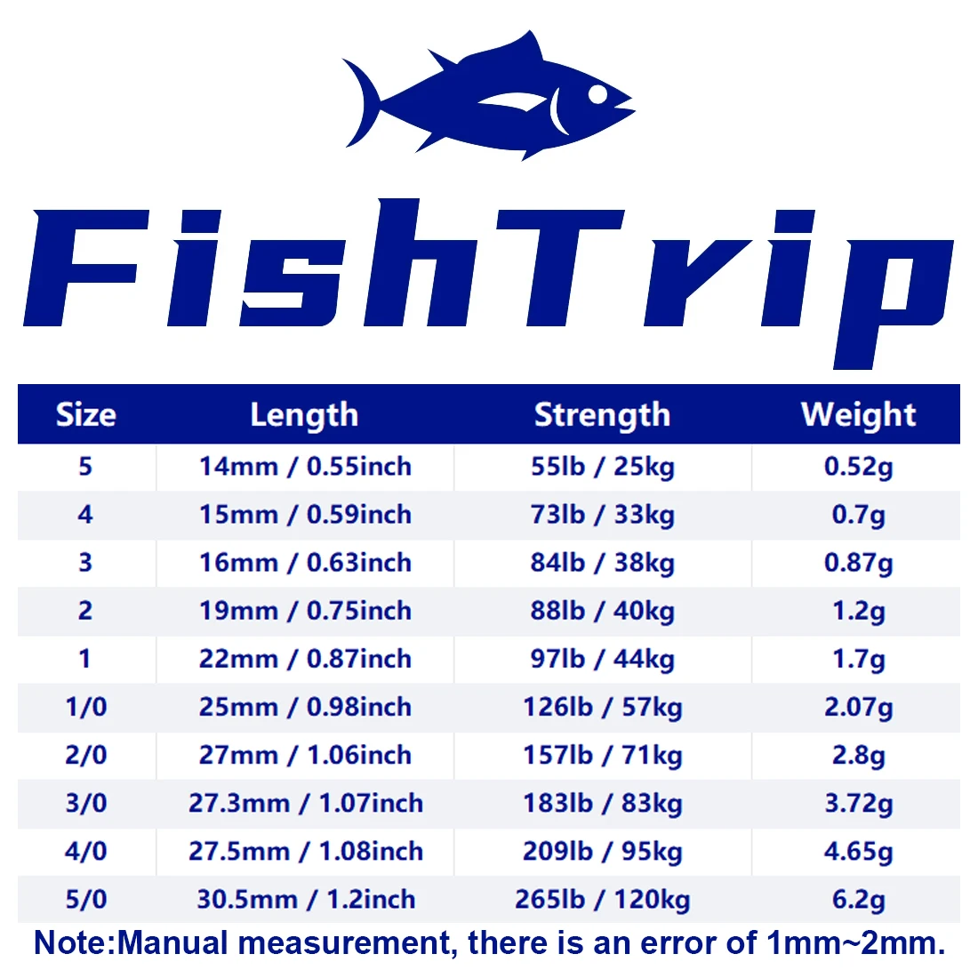 FishTrip Anillo Giratorio 3 Vías T Surf – Anti-enredos - imagen 4