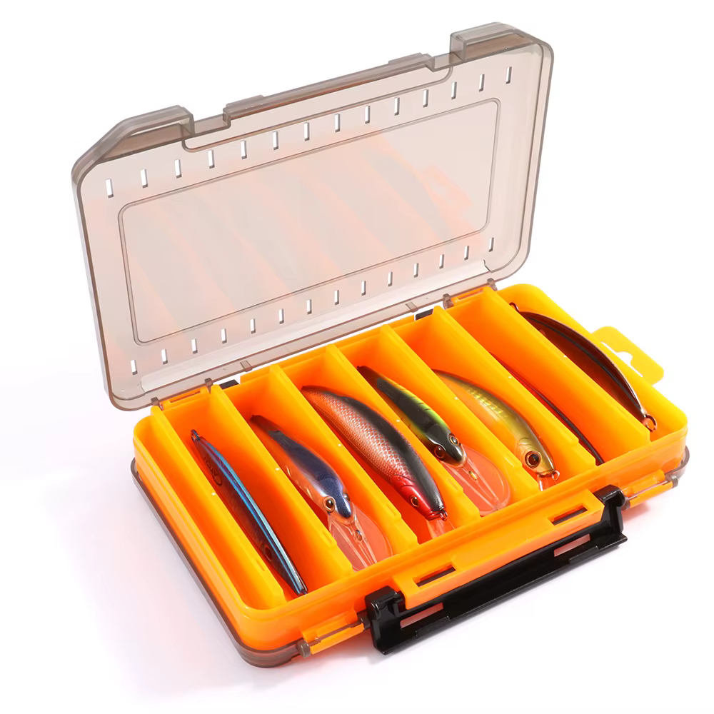 Caja de aparejos doble cara – Estuche con compartimentos para señuelos - imagen 3