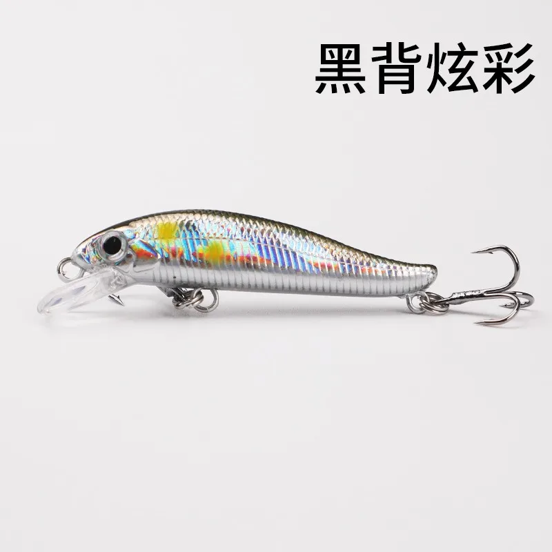 Wobbler Mini Láser Duro Minnow – Jerkbait 5,5 cm para lubina - imagen 4