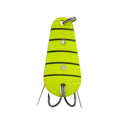 Señuelo jig tipo cuchara giratorio largo alcance con lentejuelas