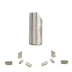 Anzuelos de pesca en hielo Jig Head de tungsteno
