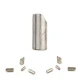 Anzuelos de pesca en hielo Jig Head de tungsteno