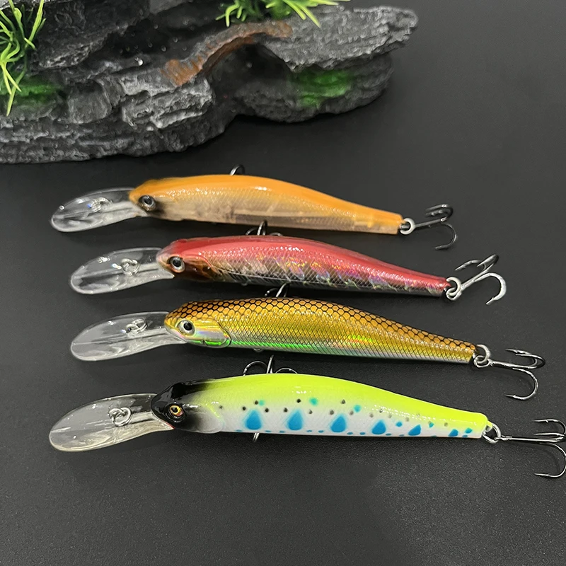 Wobbler Minnow hundible para trucha y lucioperca – Swimbait - imagen 3