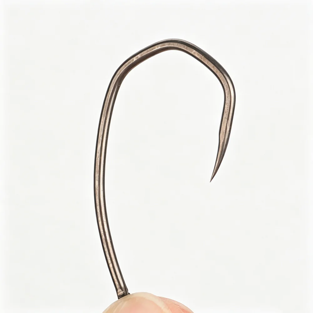 Anzuelos Hirisi 8042 recubiertos de PTFE – punta afilada inoxidable - imagen 4