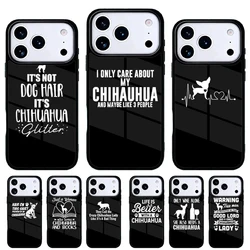 Funda para iPhone con diseño de Chihuahua – Compatible varios modelos