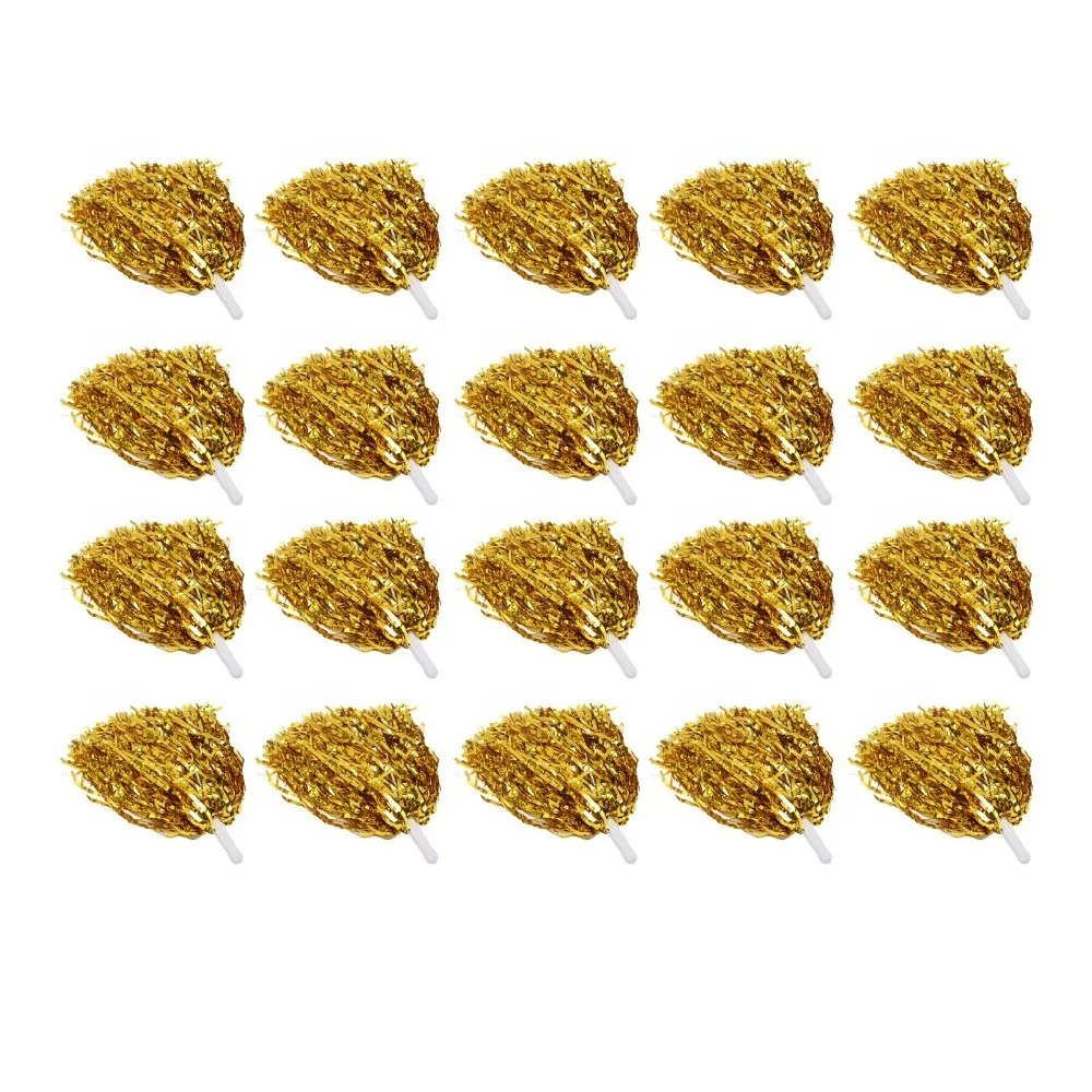 Pompones metálicos con mango de PET para animación deportiva - imagen 3