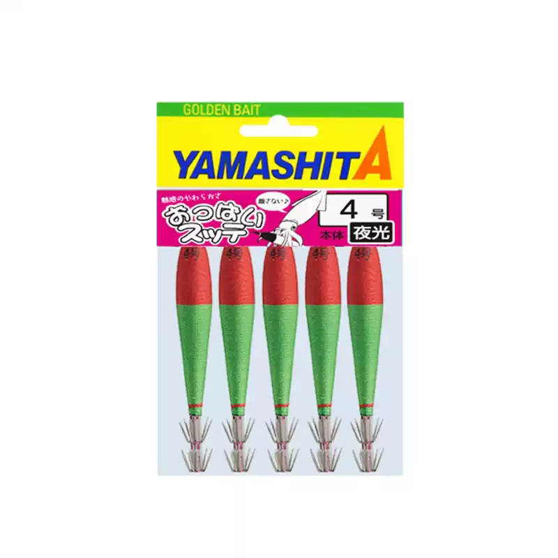 Señuelo fluorescente para pesca de calamar
