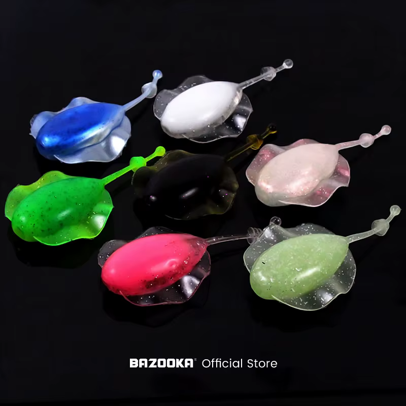 Bazooka Set de señuelos blandos de silicona para carpa y lucio - imagen 2