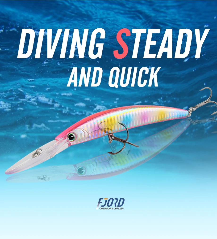 FJORD Crankbait flotante disponible en varios colores