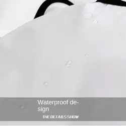 Mochila para raquetas de tenis resistente al agua con bolsillo zapatos