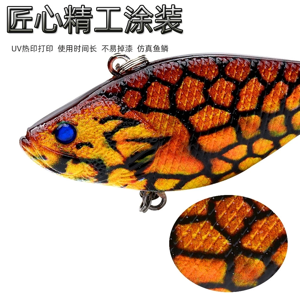 Crankbait vibratorio hundible con impresión UV para swimbait - imagen 4