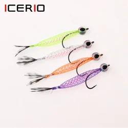 ICERIOIO #4 Minnow flotante – Señuelo realista para truchas y salmones
