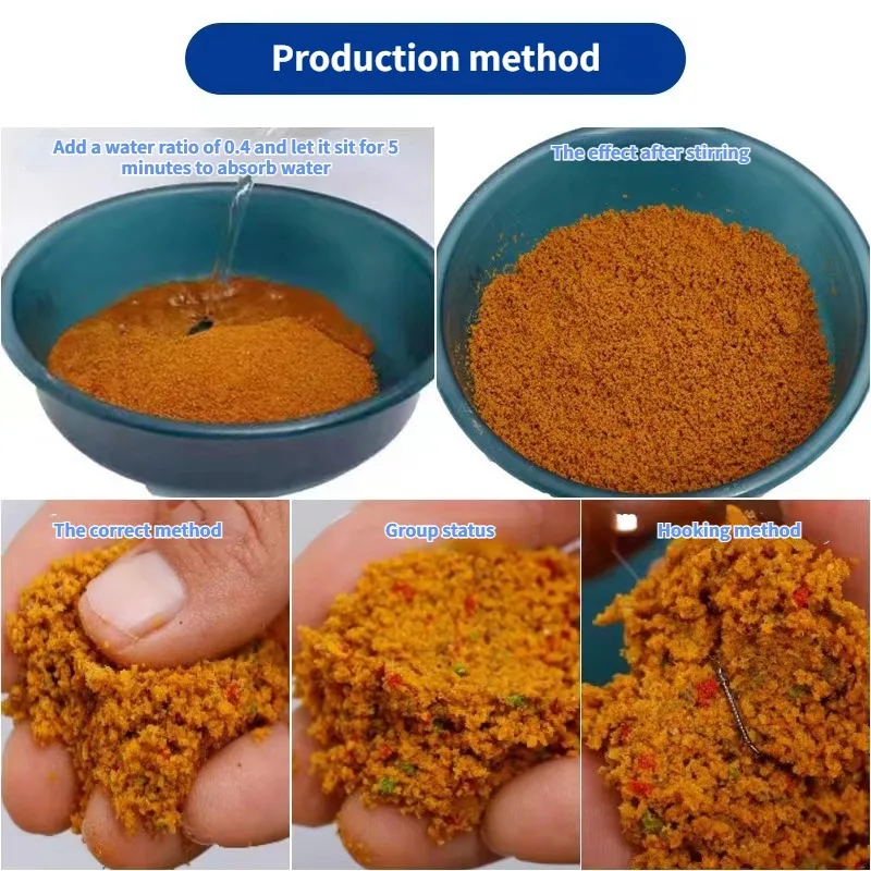 Cebo Wu Ya Fu para carpa y peces grandes en aguas artificiales - imagen 4