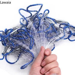 Lawaia red pesca nylon aro aluminio duradera resistente – Uso manual