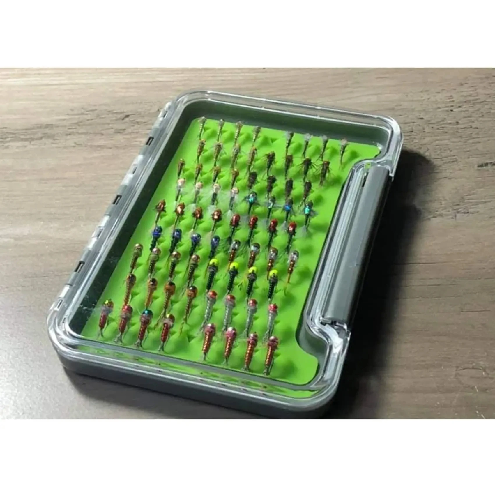 Aventik Caja portamoscas impermeable de silicona transparente - imagen 2