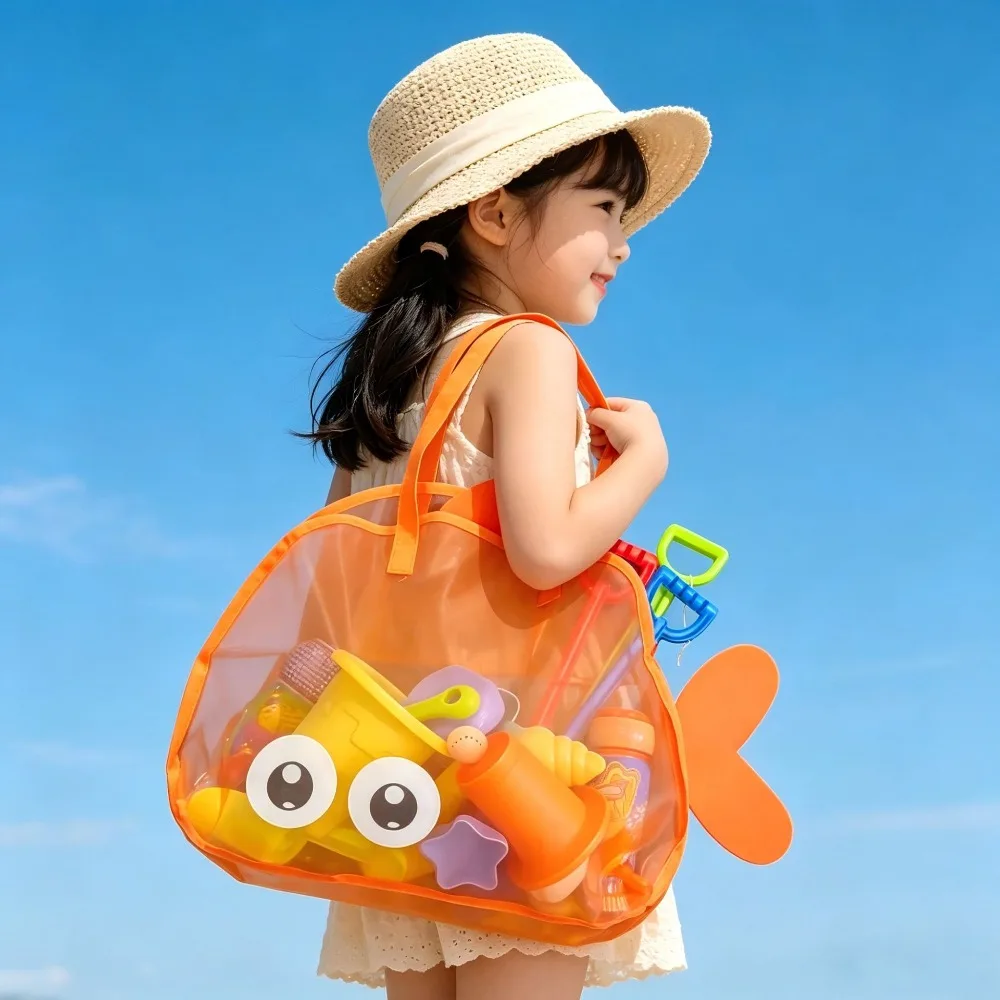 Uso en playa y organización de accesorios
