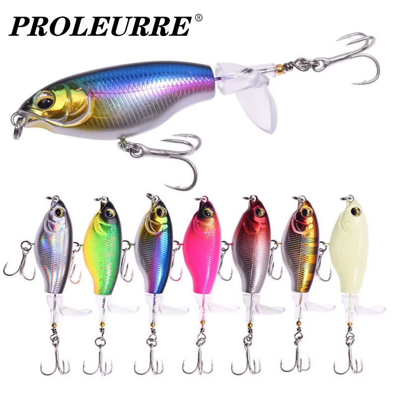 Crankbait cola giratoria – Señuelo duro para lucio - imagen 3