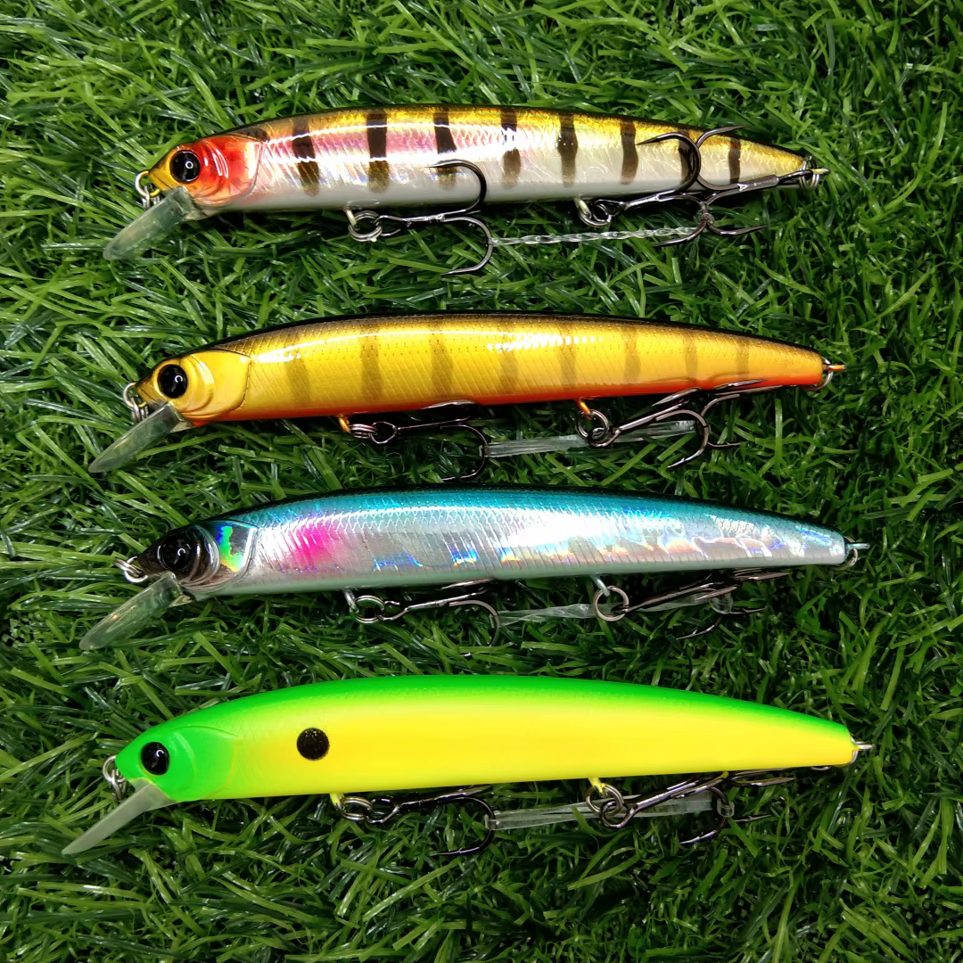 TSURINOYA Minnow Wobbler señuelo duro para Lucio - imagen 3