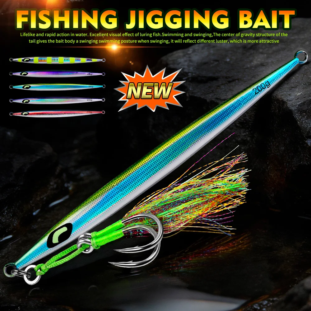 Señuelo jigging Proberos para lubina, hundimiento rápido 3D - imagen 5