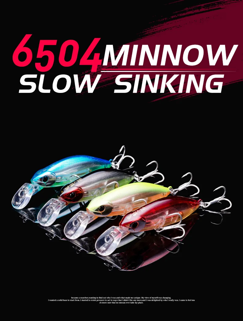 Combo de señuelos Kingdom Sinking Minnow vista general