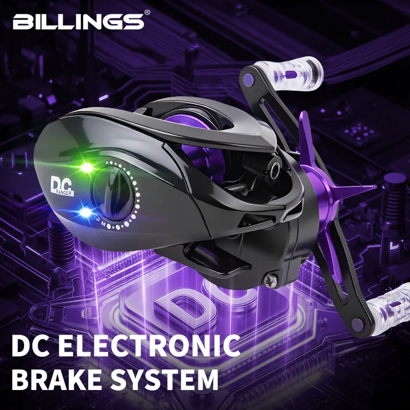 Carrete Billings DC con control digital y clicker de arrastre - imagen 5