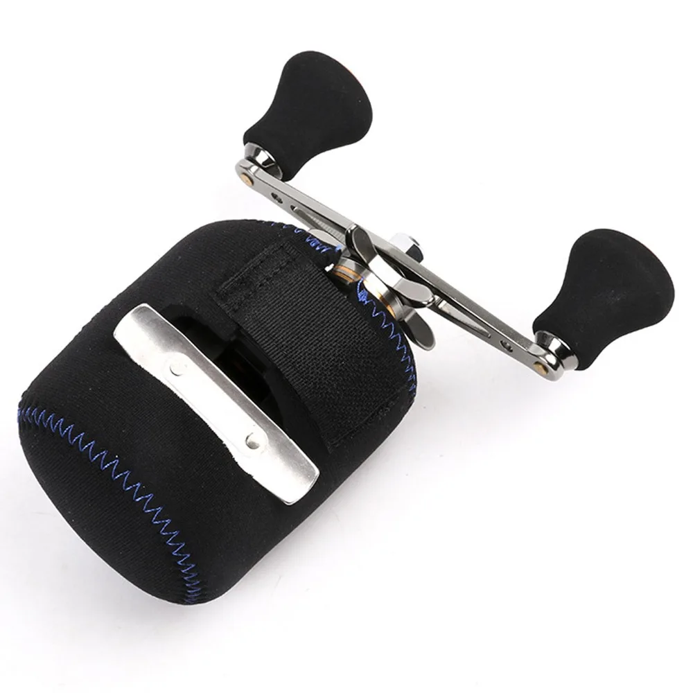 Funda protectora de neopreno para carretes de pesca giratorios