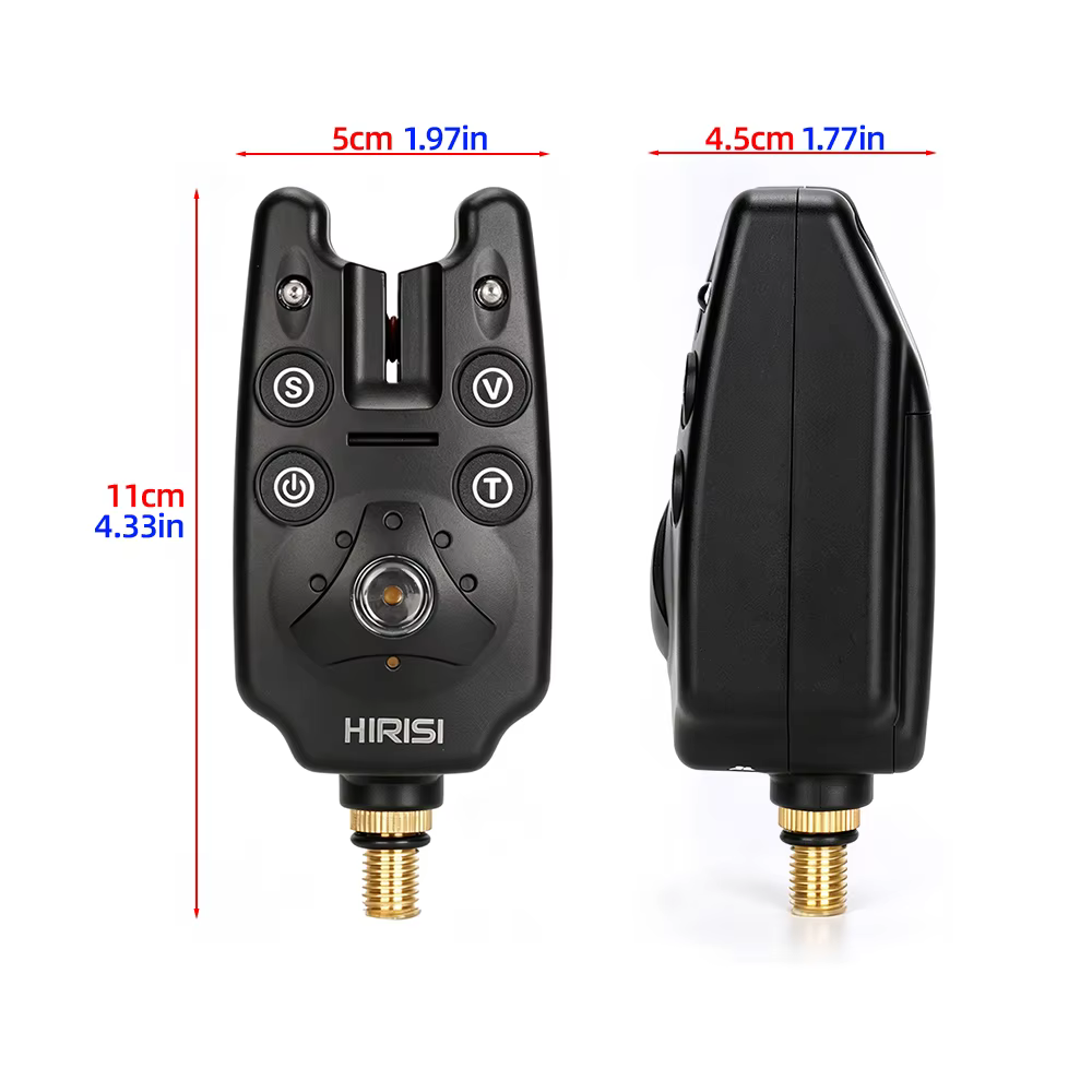 Detector de Picadas Carpa Hirisi con Flash LED y Volumen Ajustable - imagen 5