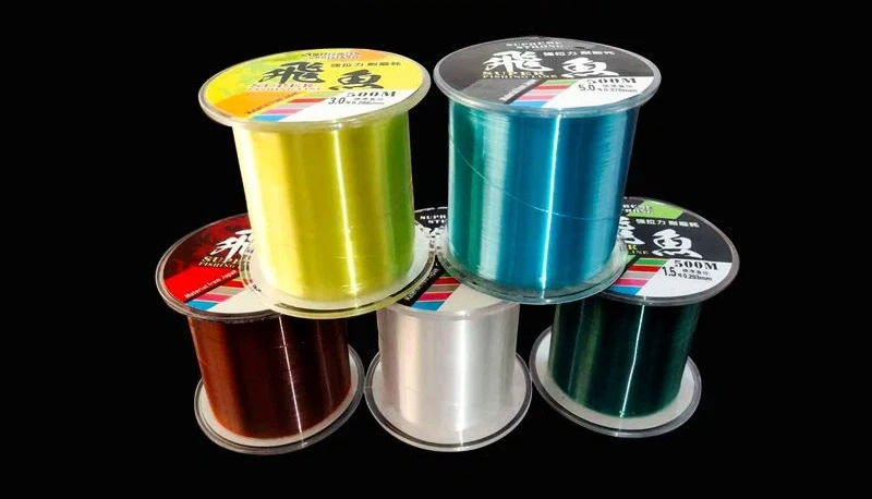 Línea de pesca multicolor