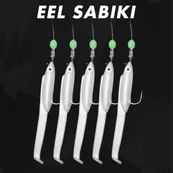 Anzuelos Sabiki 1/0 – Cebo anguila y conmemón para mar