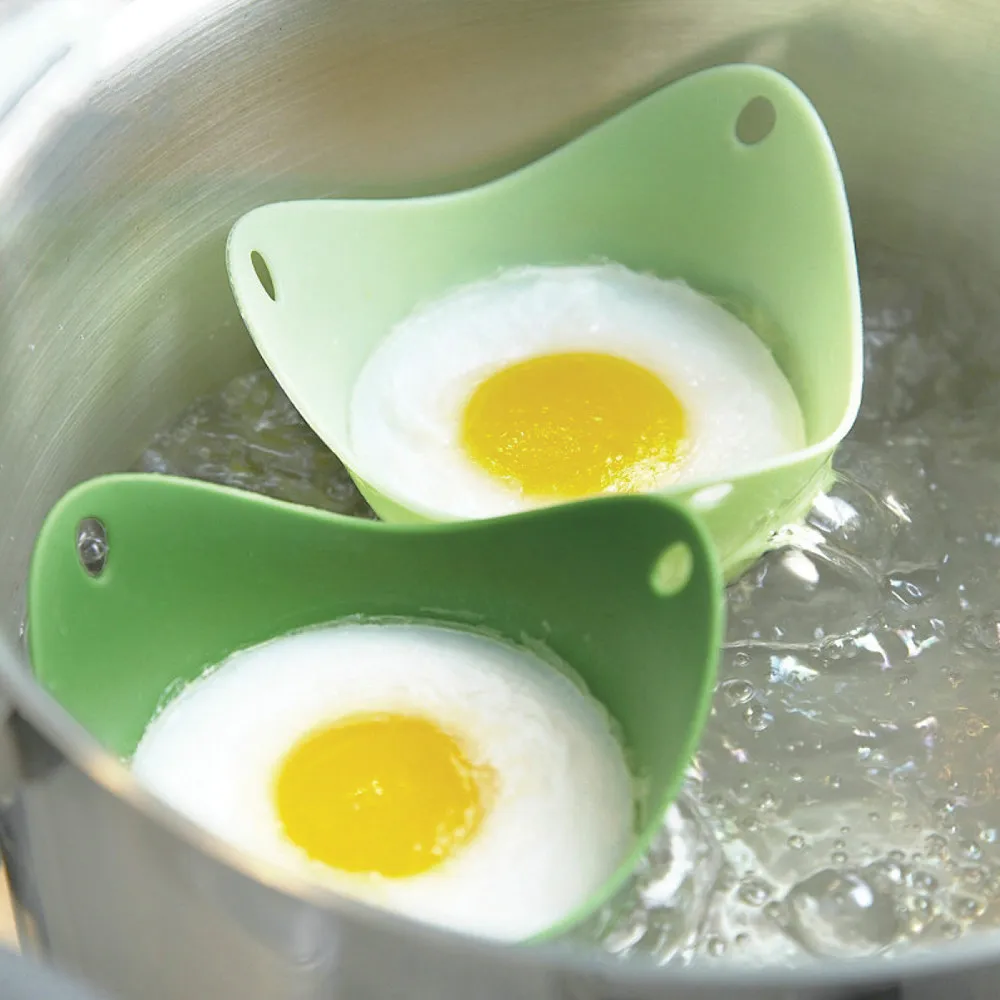 Hervidor huevos silicona alta temperatura – Soporte para vapor - imagen 3