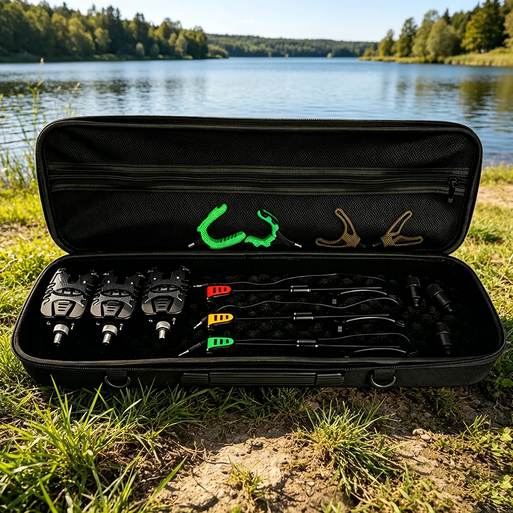 Hirisi W402 estuche rígido EVA para aparejos de pesca portátil - imagen 3