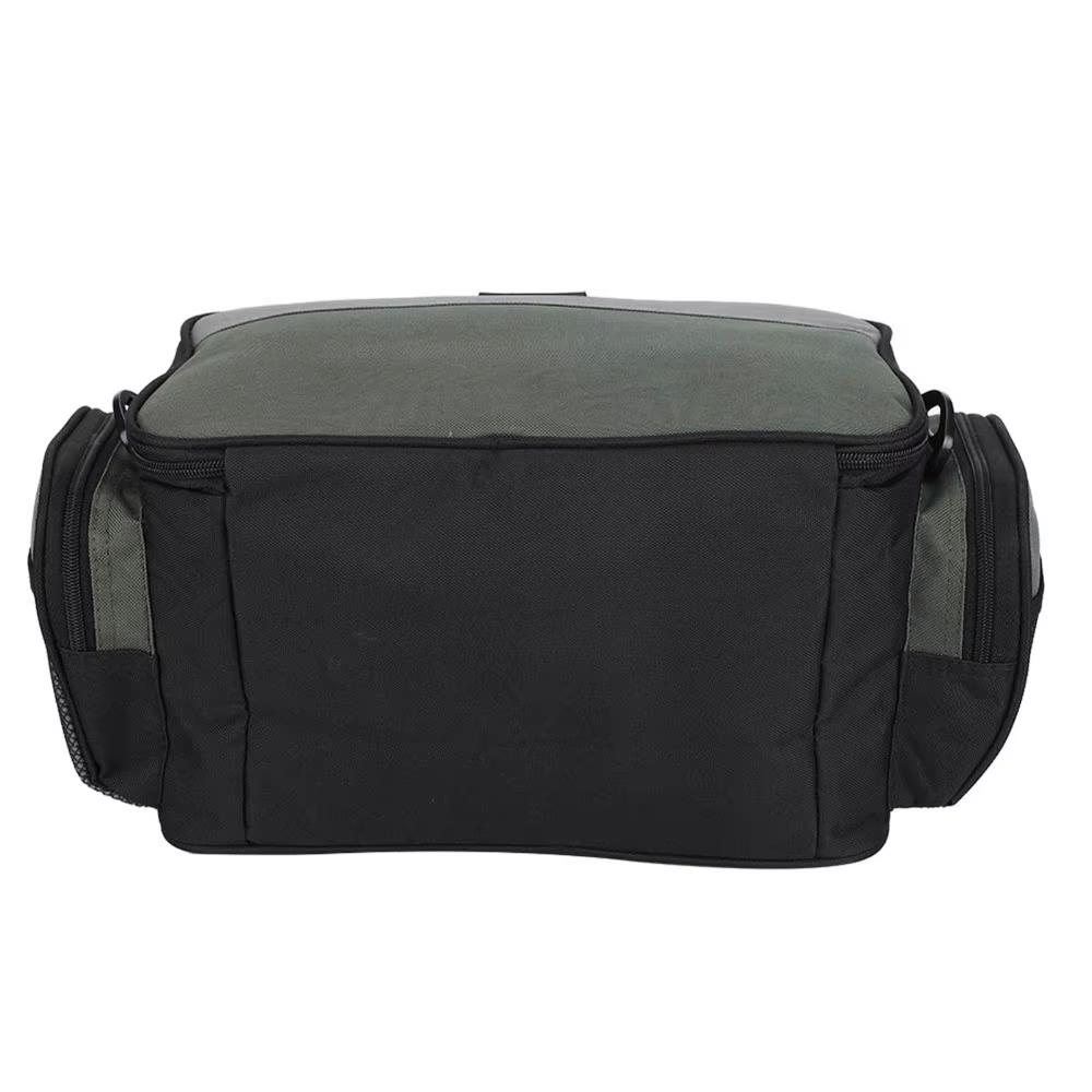 Bolsa de Pesca Oxford 600D con Bolsillos de Malla y Correa Desmontable
