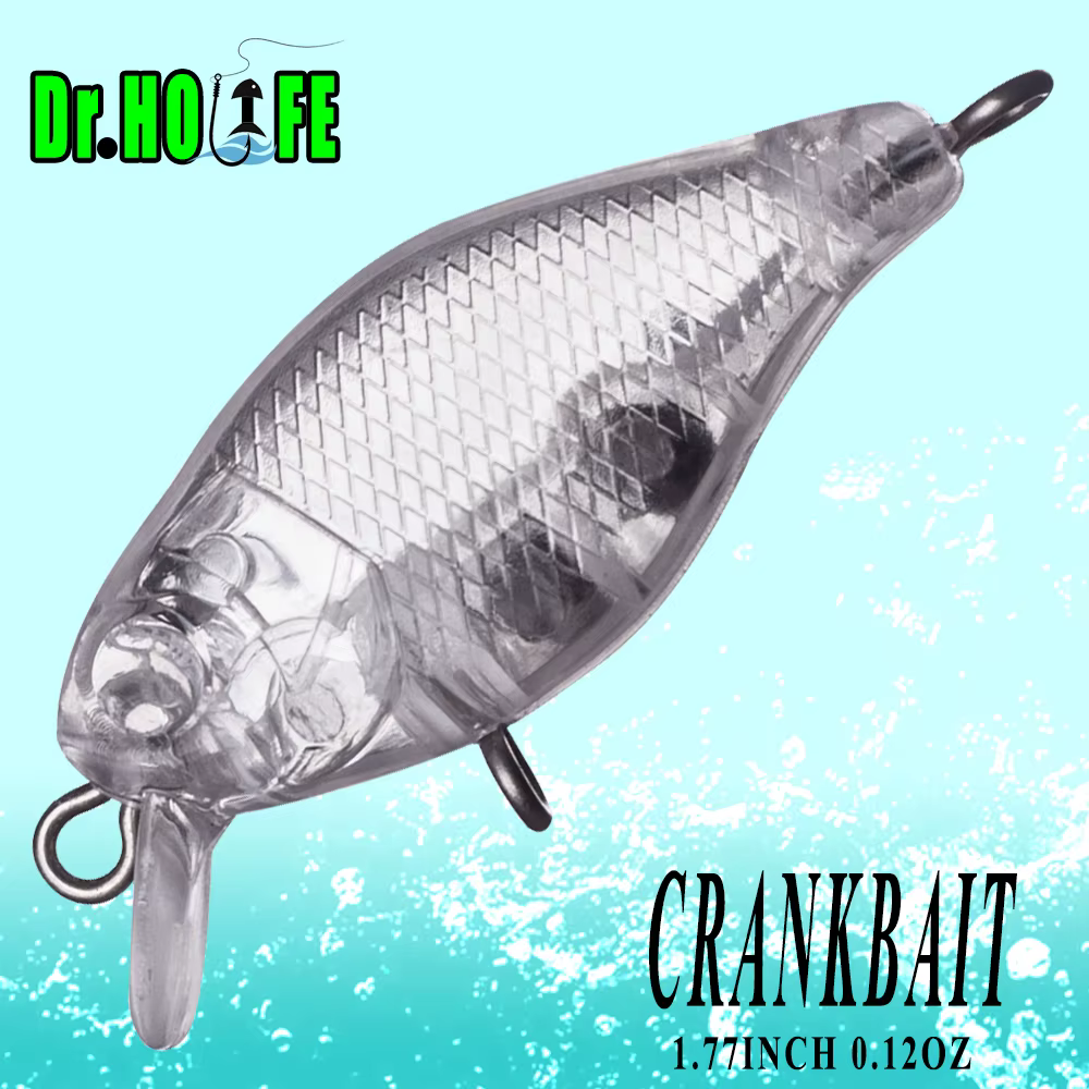 Cuerpos Crankbait sin pintar Dr.Holife para pesca DIY - imagen 2