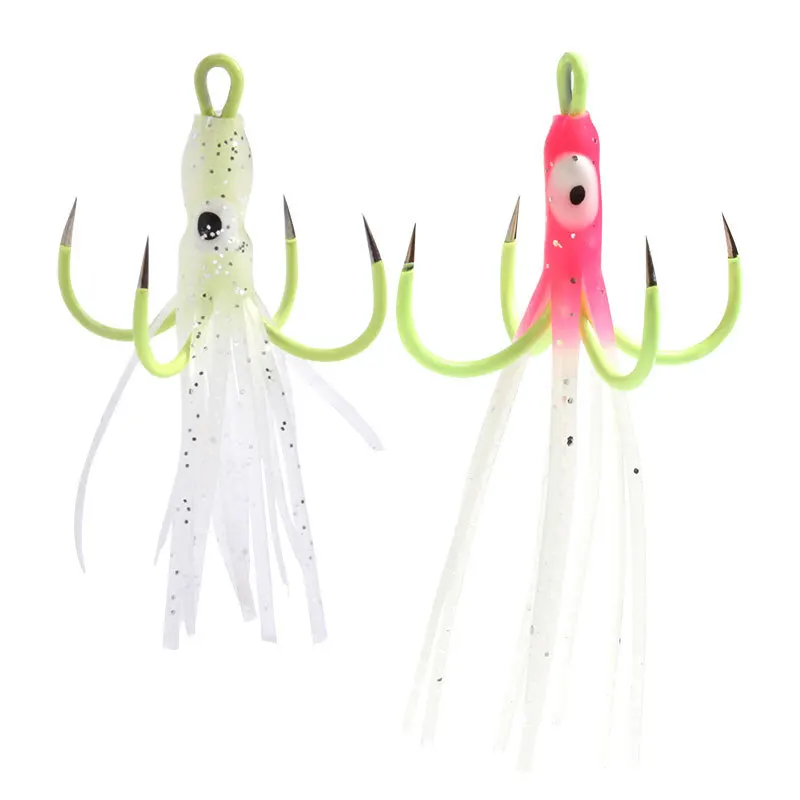 Anzuelo Luminoso EA Cuatro Garras para Pulpo y Calamar – Sin Púas - imagen 3