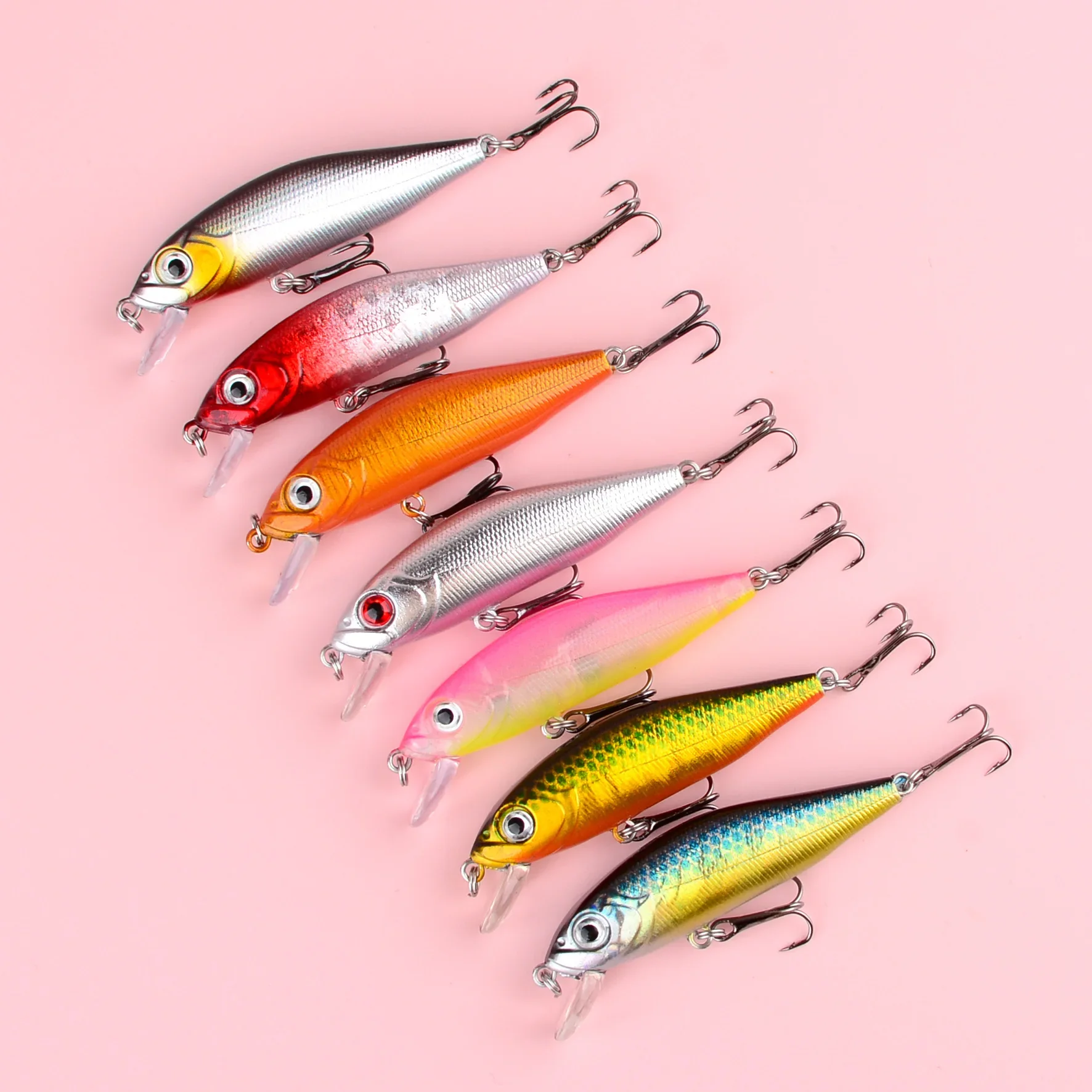 Minnow 6.2 cm con ojos 3D