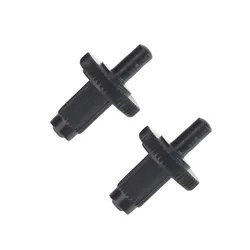 Puente de Guitarra 6 Cuerdas Metal Selletas Rodillo Negro