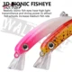 WALK FISH Minnow de hundimiento crankbait con anzuelo afilado - imagen 5