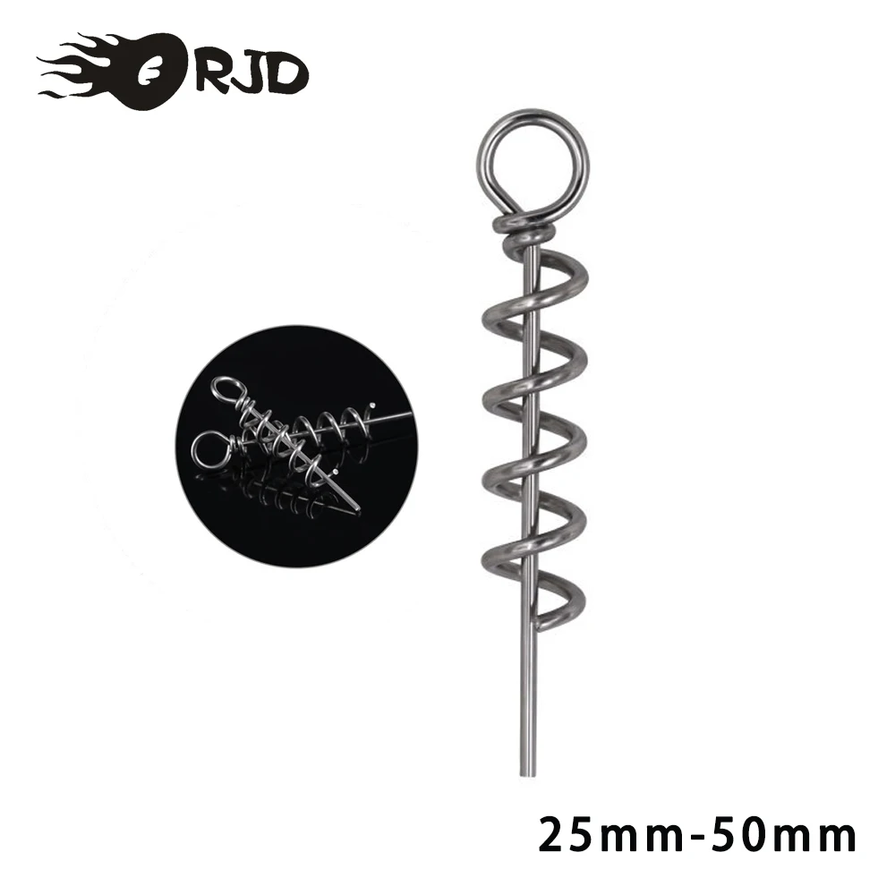 ORJD Conector de pesca acero inoxidable para señuelo suave - imagen 2