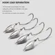 Anzuelos Jig Head para vinilos con plomada – agua dulce y salada - imagen 3