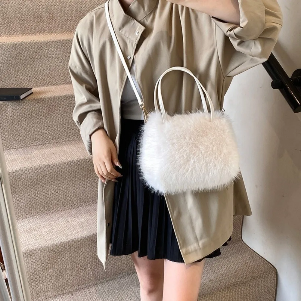 Bolso cuadrado de piel sintética para mujer