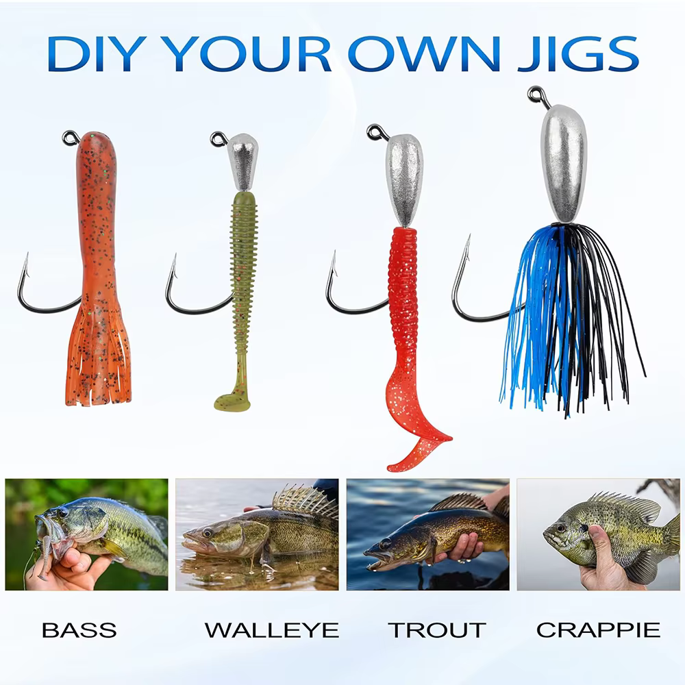 Anzuelos Jig Cabezal para Swimbait – Agua Salada - imagen 2