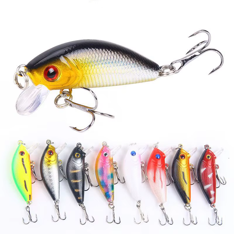 Cebo duro Wobbler flotante – Señuelos artificiales para pesca - imagen 5