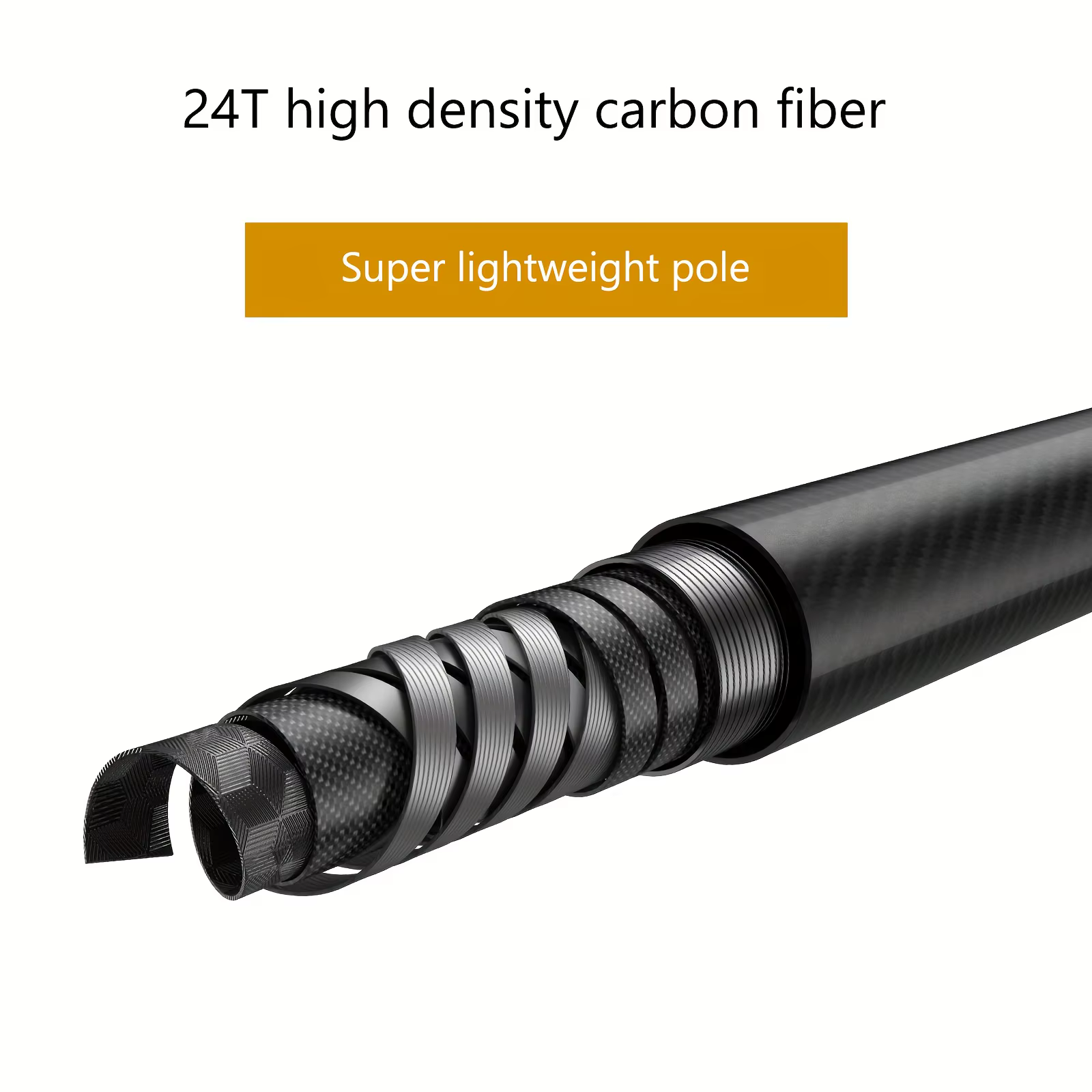 Caña Telescópica Carbono Goture – Ultra resistente para Carpa - imagen 3