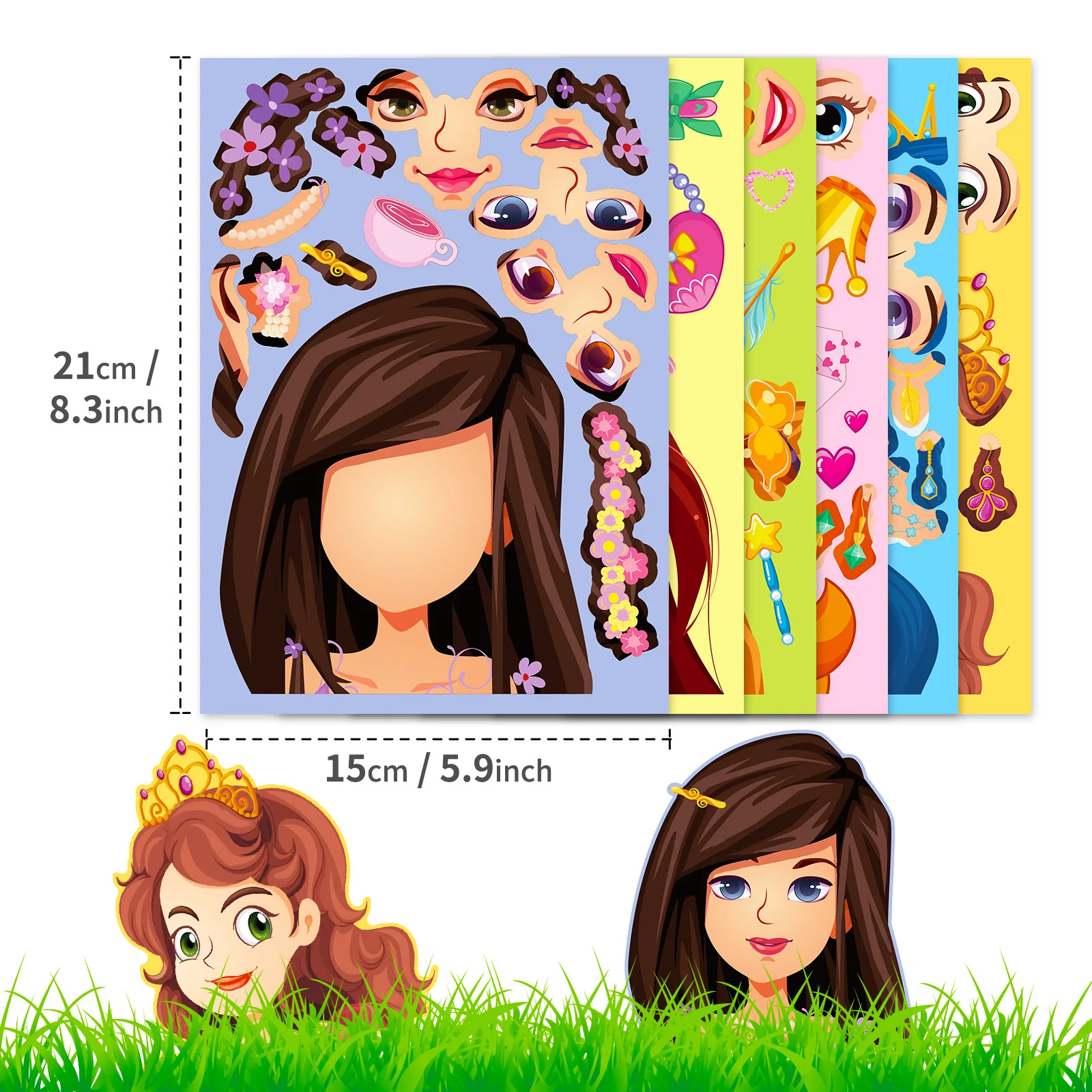 Rompecabezas DIY Puzzle Princesas – Manualidad infantil para niñas - imagen 2