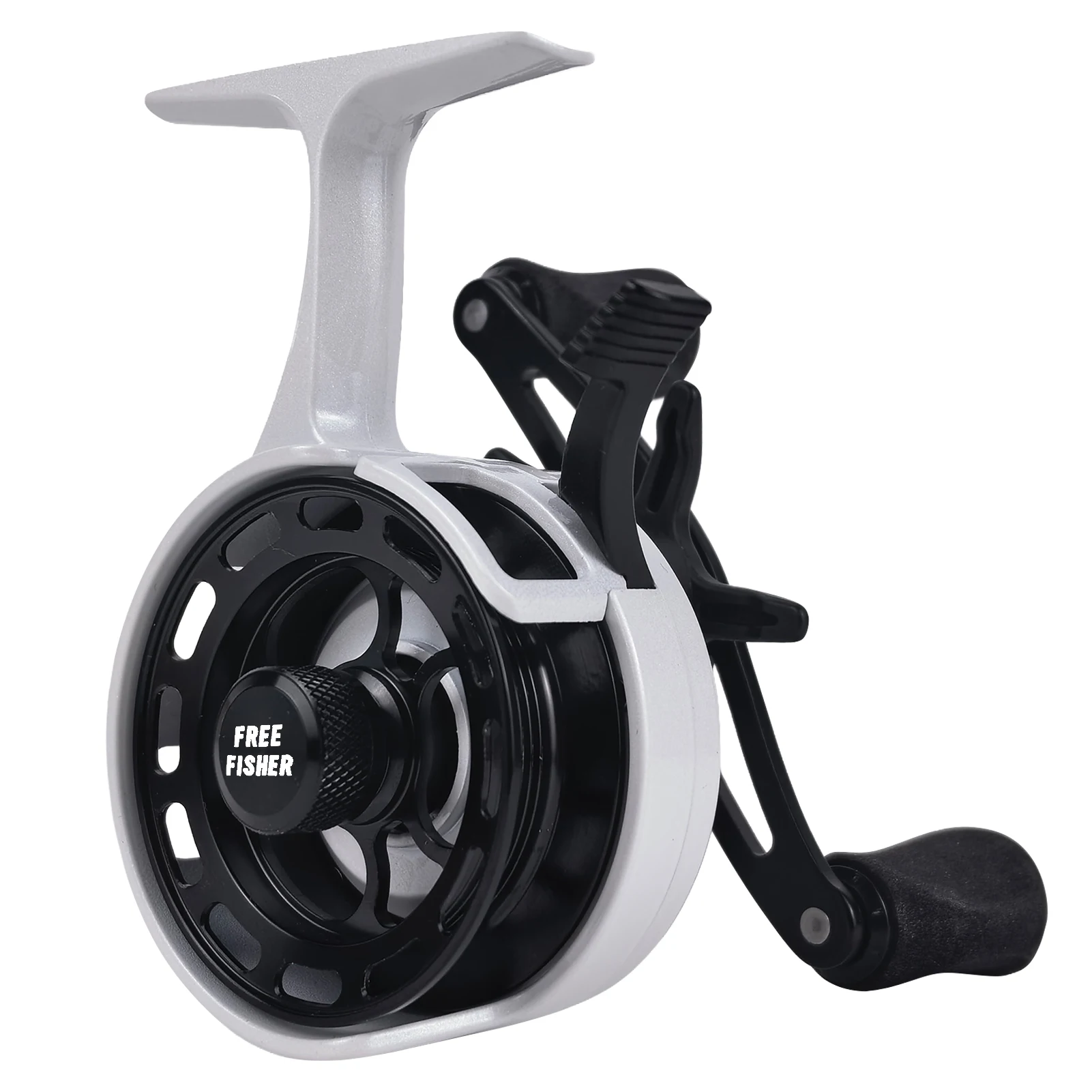 Carrete de pesca en hielo Free Fisher, suave de metal - imagen 4