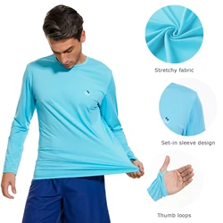 Camiseta de pesca WILDBREATH manga larga UPF 50+ – Protección solar eficaz