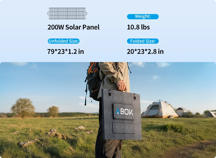 Panel solar ABOK con conector MC4 para RV y barco - imagen 4